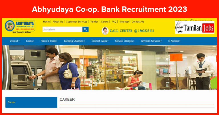 Abhyudaya Co-op. Bank Recruitment 2023