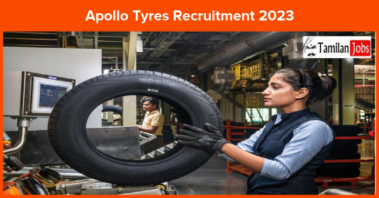 Apollo Tyres Recruitment 2023