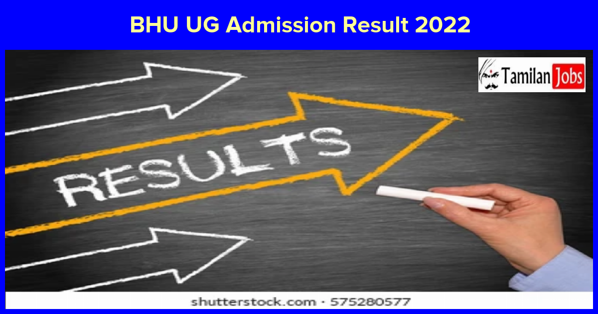 BHU UG Admission Result 2022