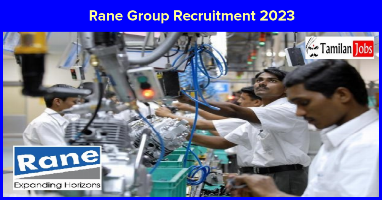 Rane Group Recruitment 2023