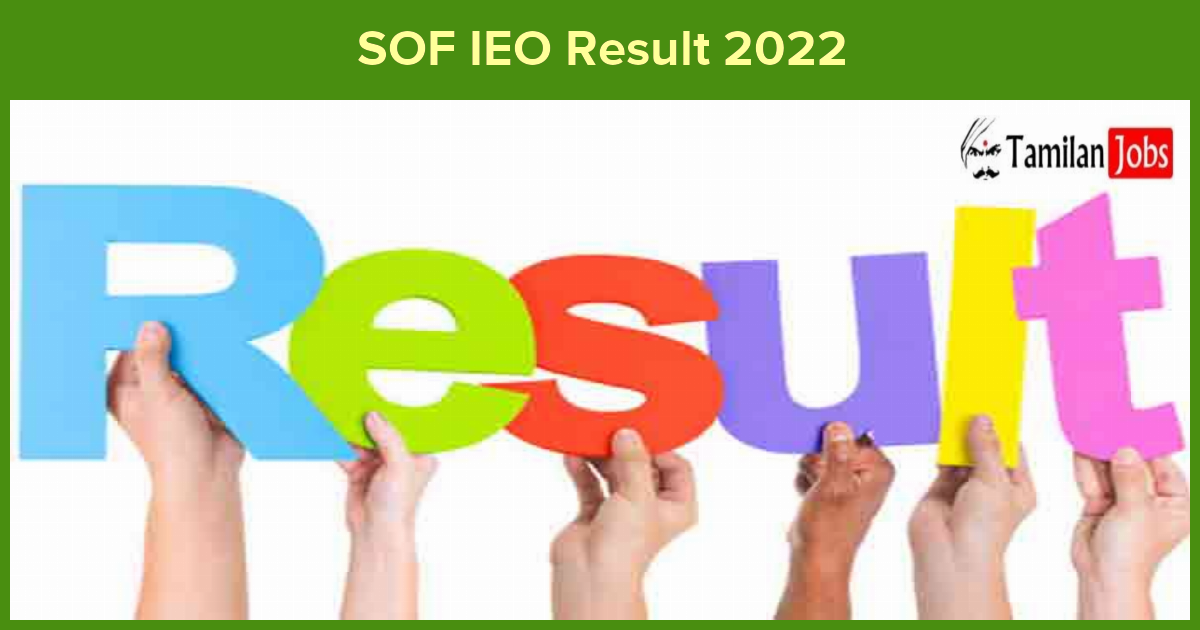 SOF IEO Result 2022