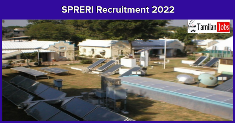 SPRERI-Recruitment-2022