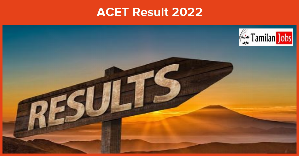 ACET Result 2022