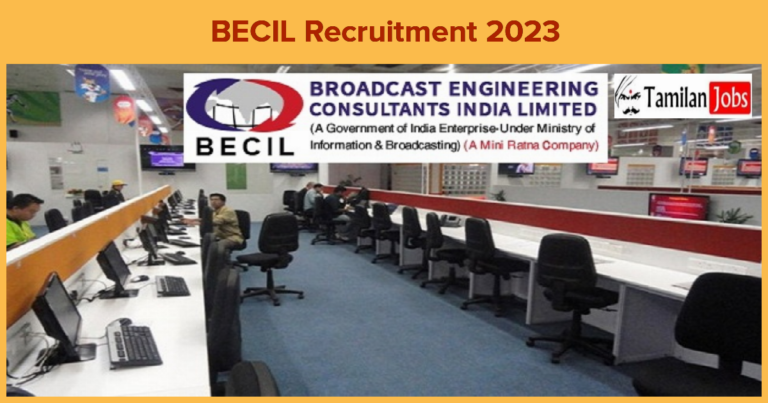 BECIL Recruitment 2023 – Apply Offline for Data Analyst Jobs!