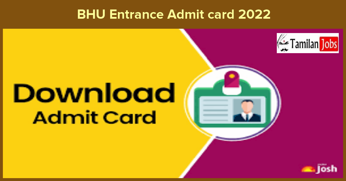 Bhu Entrance Admit Card 2022