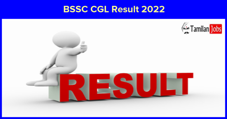 BSSC CGL Result 2022