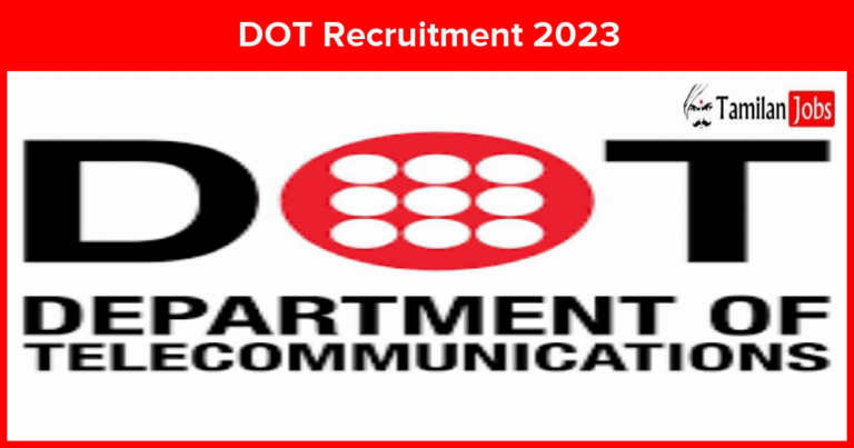 DOT Recruitment 2023