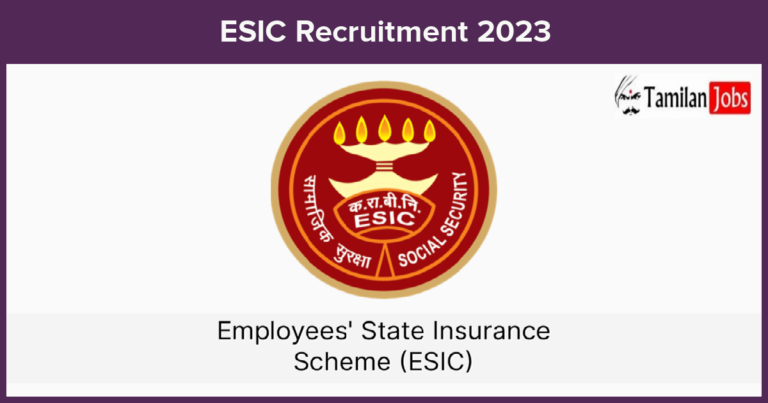 ESIC-Recruitment-2023