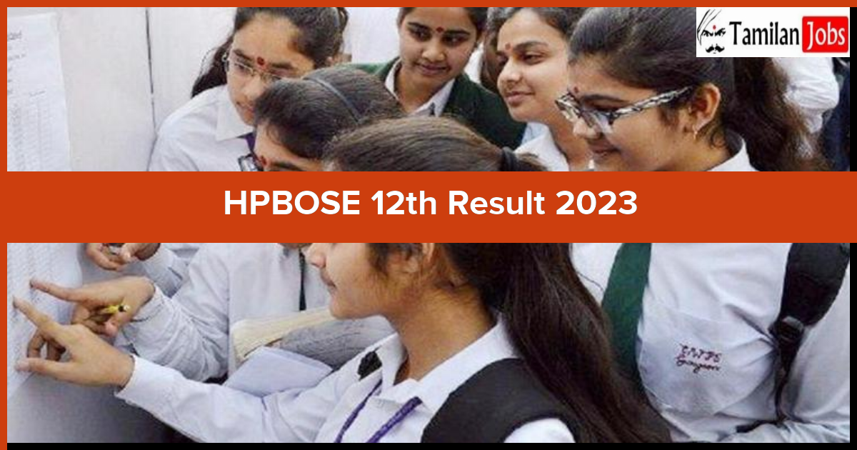 HPBOSE 12th Result 2023