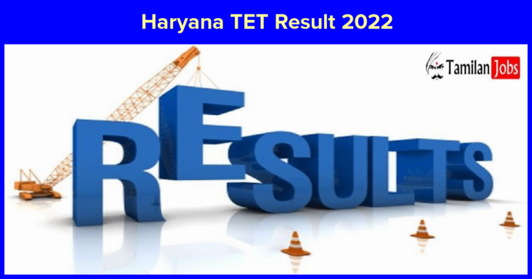 HTET Result 2022 (Released) Check Haryana TET Results Download Link!!