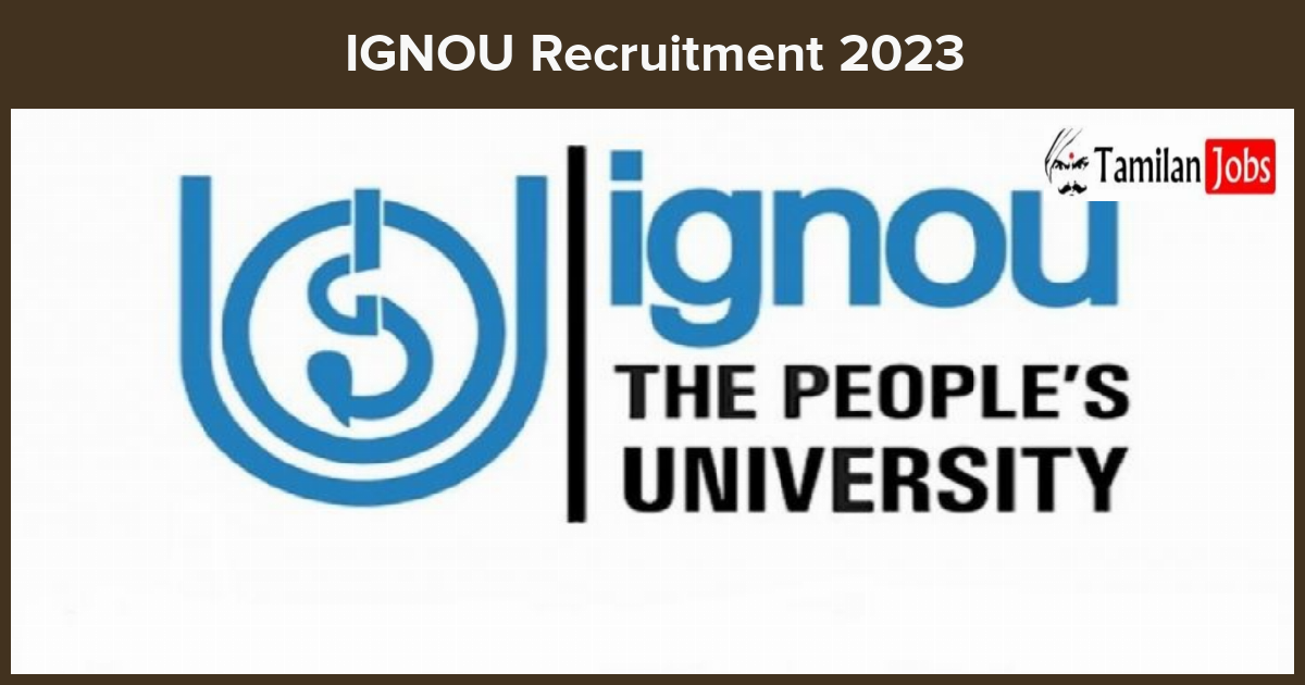 IGNOU-Recruitment-2023