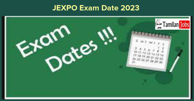 JEXPO Exam Date 2023