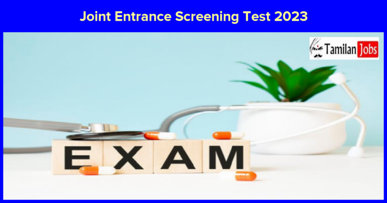 JEST Exam Date 2023 (Revised) Check Joint Entrance Screening Test Date Here