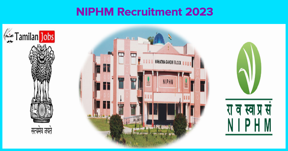 Niphm Recruitment 2023