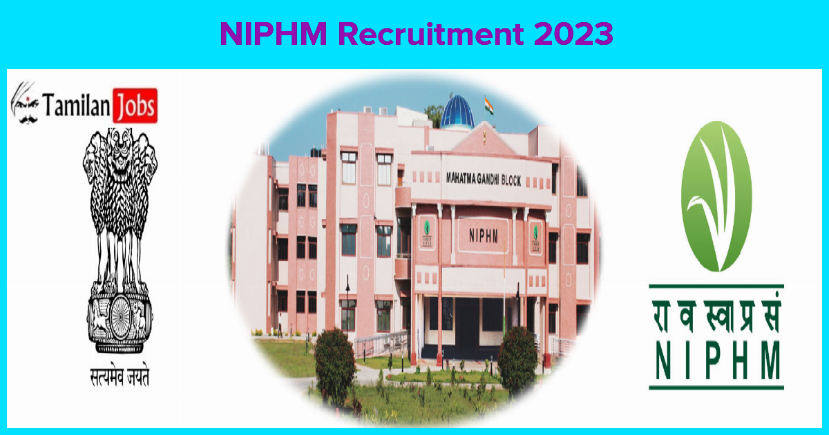 NIPHM Recruitment 2023