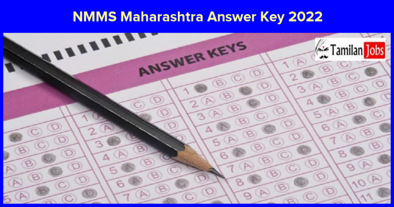 NMMS Maharashtra Answer Key 2022 PDF Check Objections Here