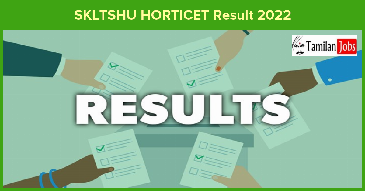 SKLTSHU HORTICET Result 2022