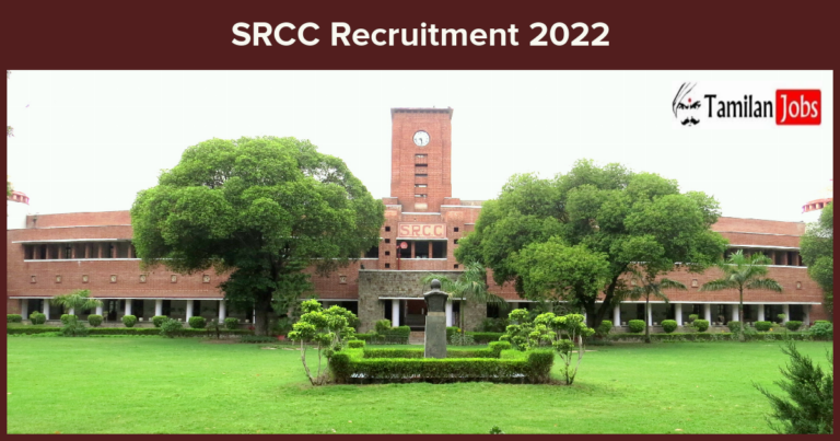 SRCC Recruitment 2022-2023 – Assistant Professor Posts, No Application Fee! Apply Online