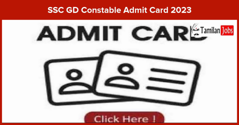 SSC GD Constable Admit Card 2023 (Released) Candidates check Exam Date & Intimation Link