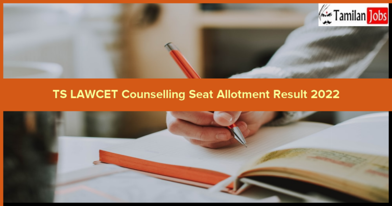 TS LAWCET Counselling Seat Allotment Result 2022