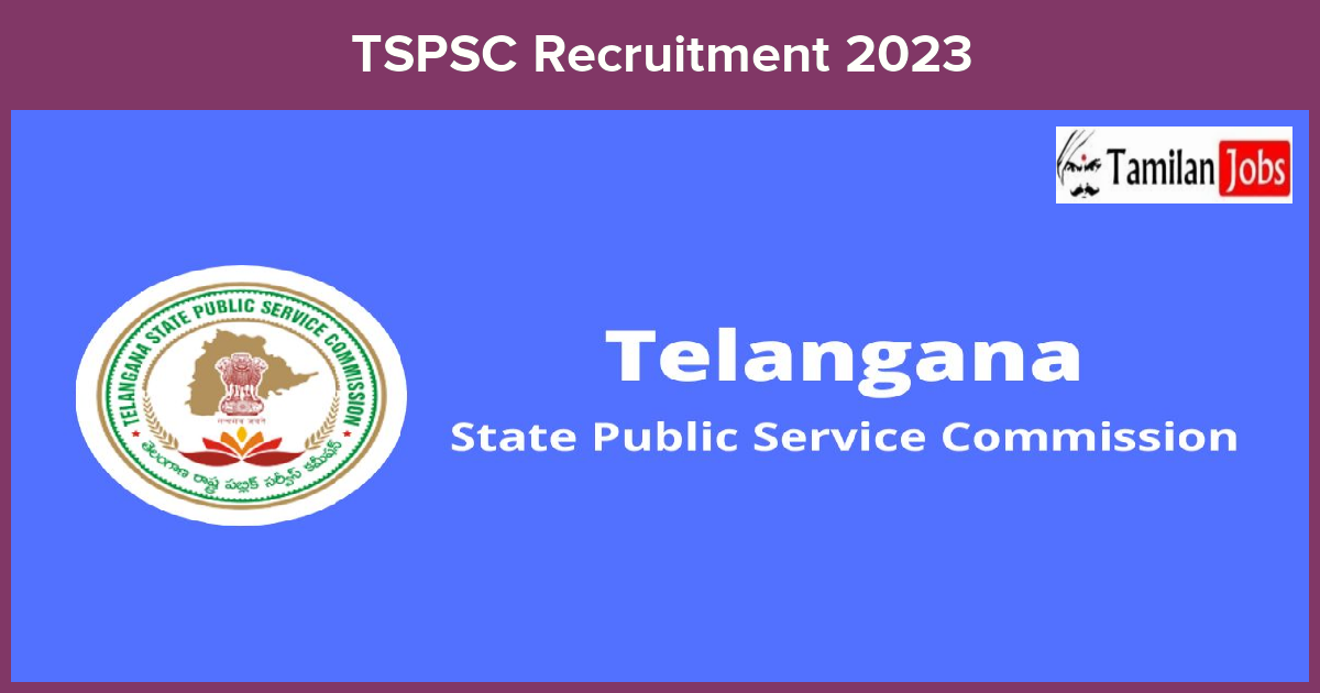 Tspsc-Recruitment-2023