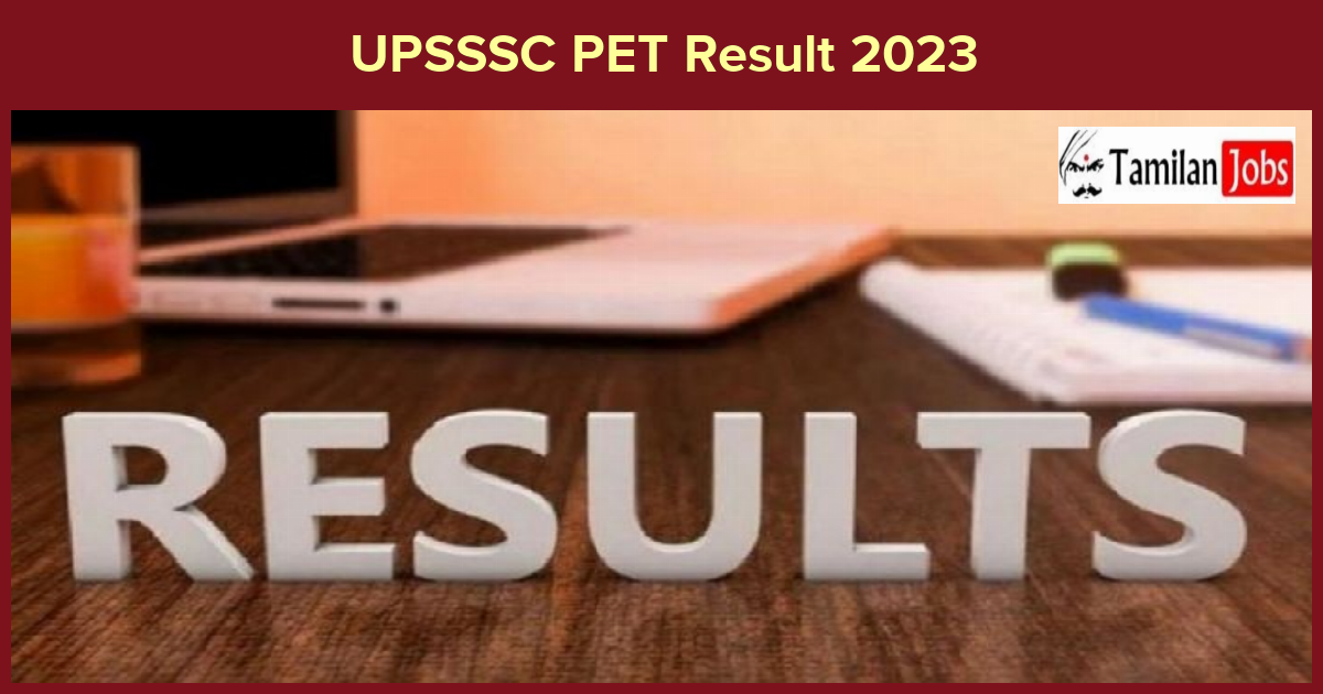 UPSSSC PET Result 2023
