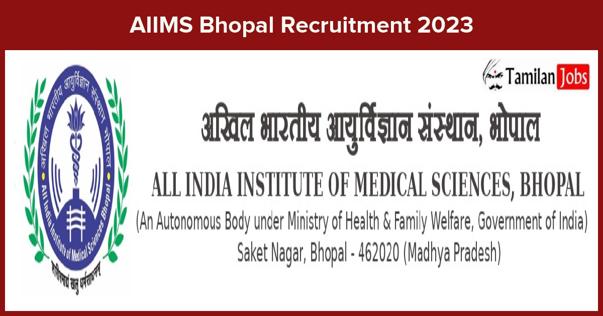 AIIMS-Bhopal-Recruitment-2023