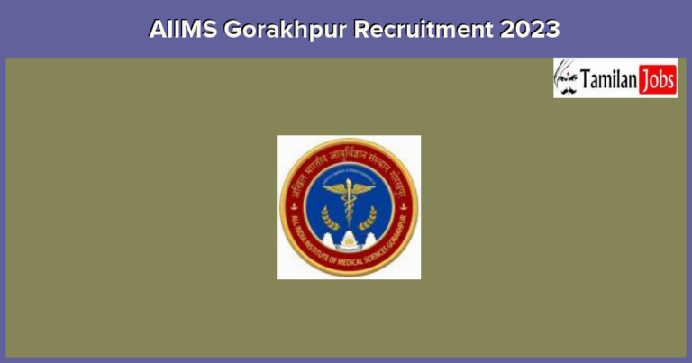 AIIMS-Gorakhpur-Recruitment-2023