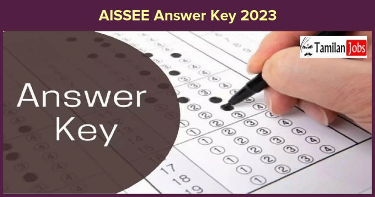 AISSEE Answer Key 2023