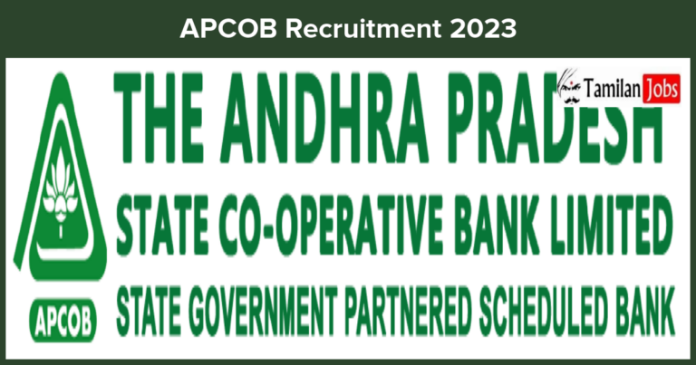 APCOB Recruitment 2023 – CEO Job, Eligibility Details Here, Apply Now!