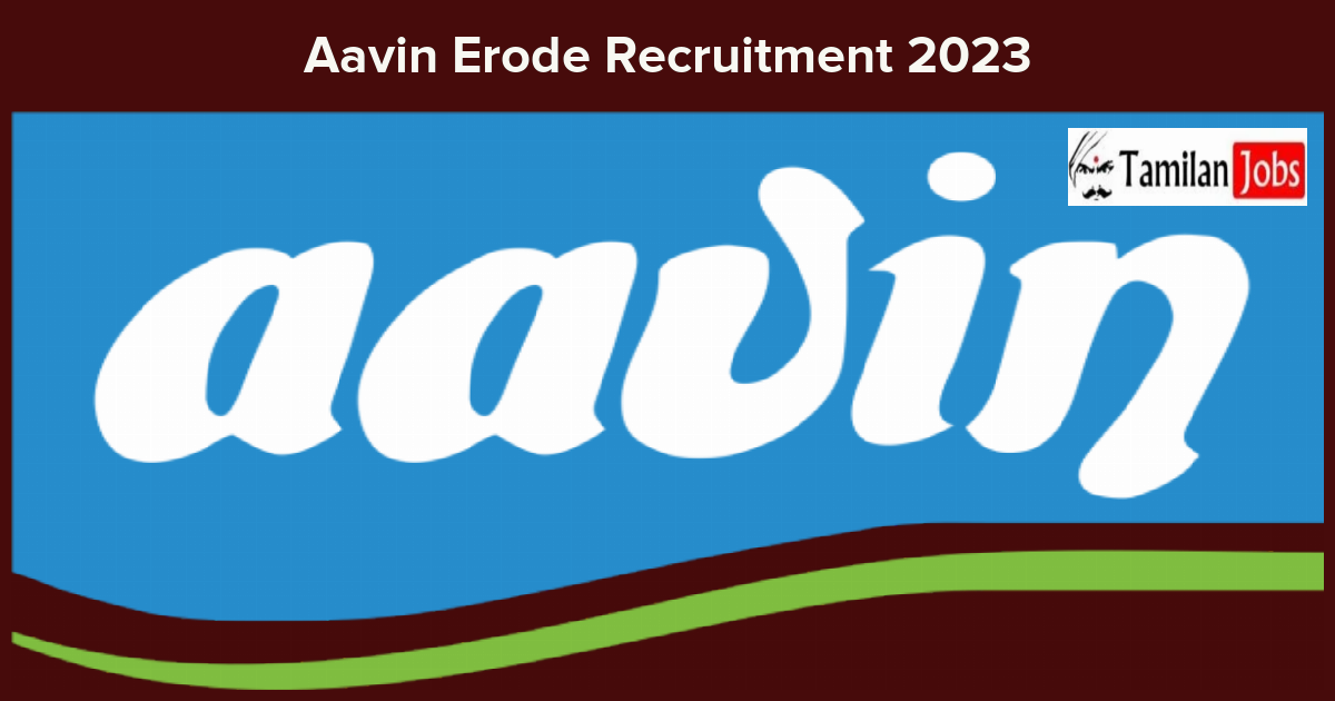 Aavin-Erode-Recruitment-2023