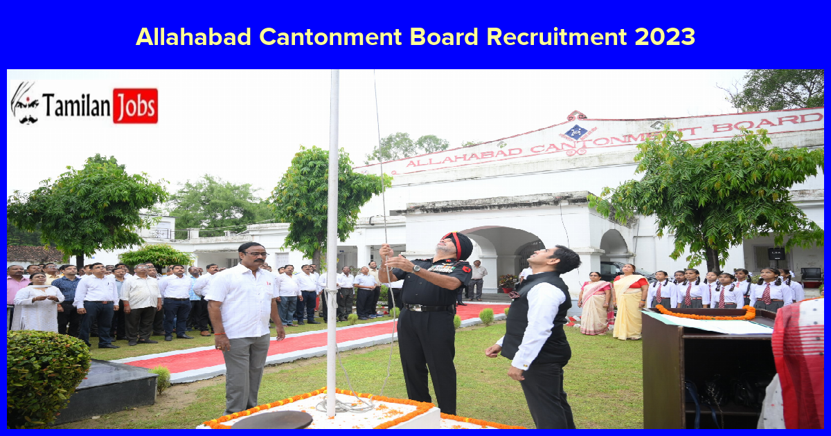 Allahabad Cantonment Board Recruitment 2023