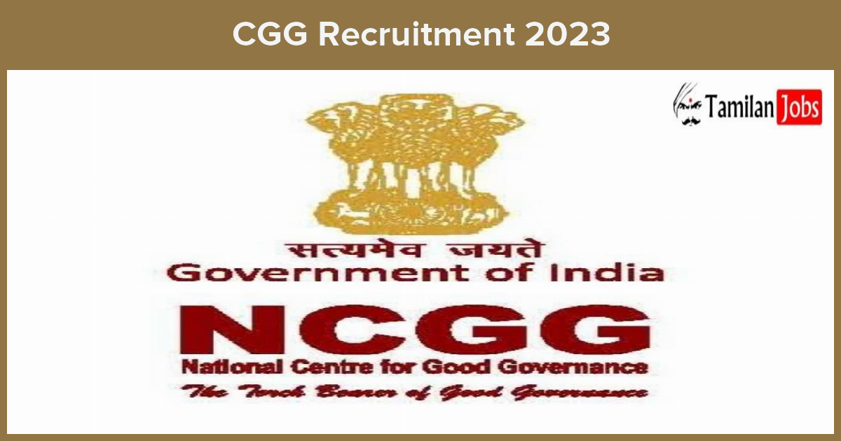 Cgg-Recruitment-2023