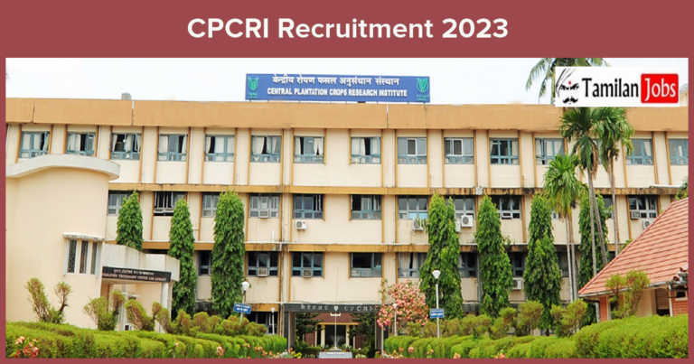 CPCRI-Recruitment-2023