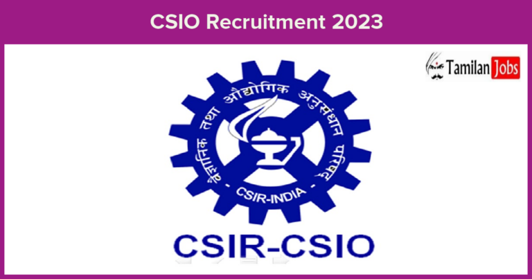 CSIO-Recruitment-2023