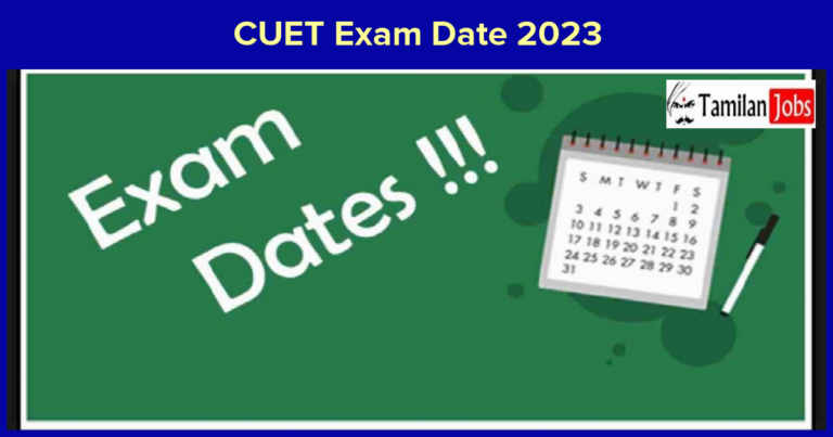 CUET Exam Date 2023