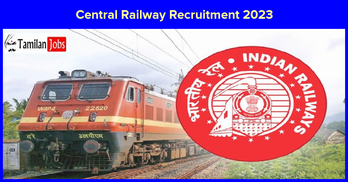 Central Railway Recruitment 2023