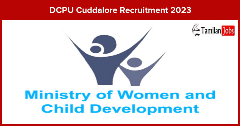 DCPU-Cuddalore-Recruitment-2023