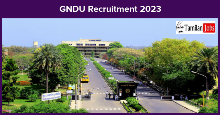 GNDU-Recruitment-2023