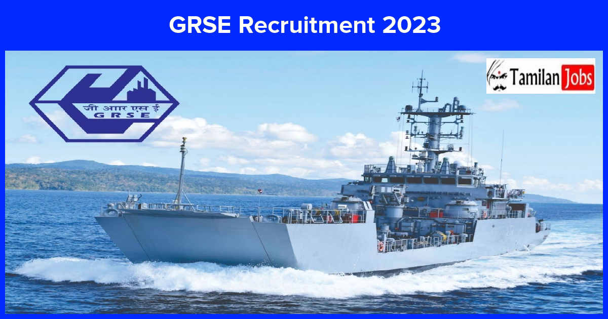 Grse Recruitment 2023