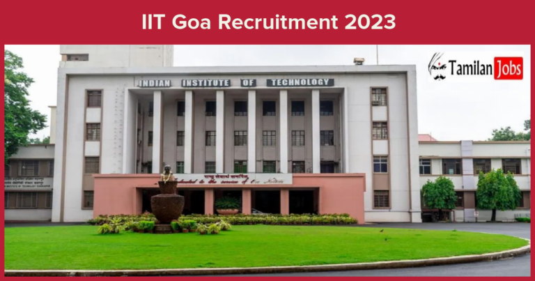 IIT-Goa-Recruitment-2023