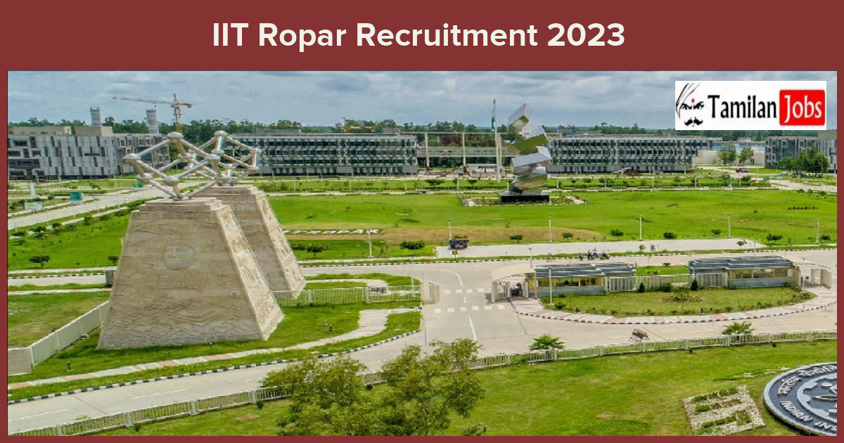 Iit-Ropar-Recruitment-2023