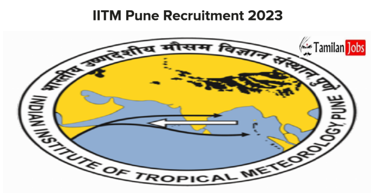 IITM Pune Recruitment 2023