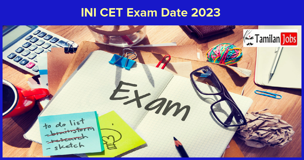 INI CET Exam Date 2023 