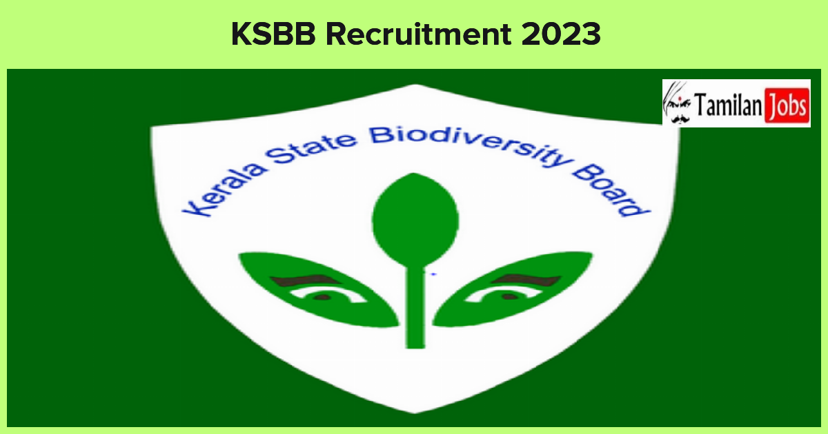 KSBB Recruitment 2023