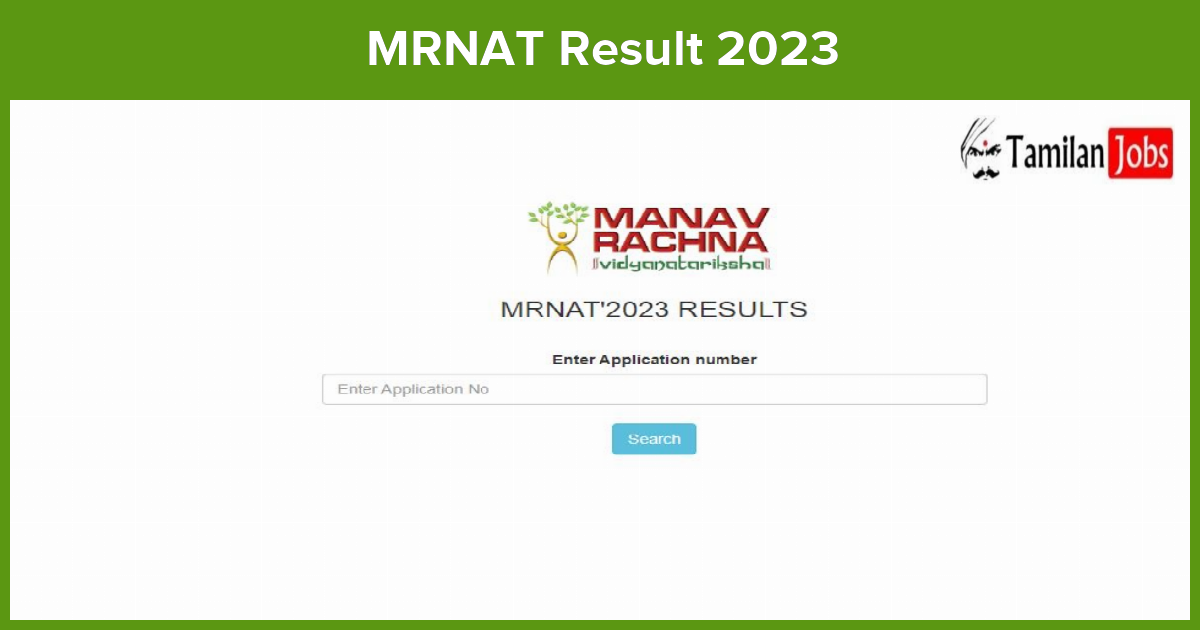 MRNAT Result 2023