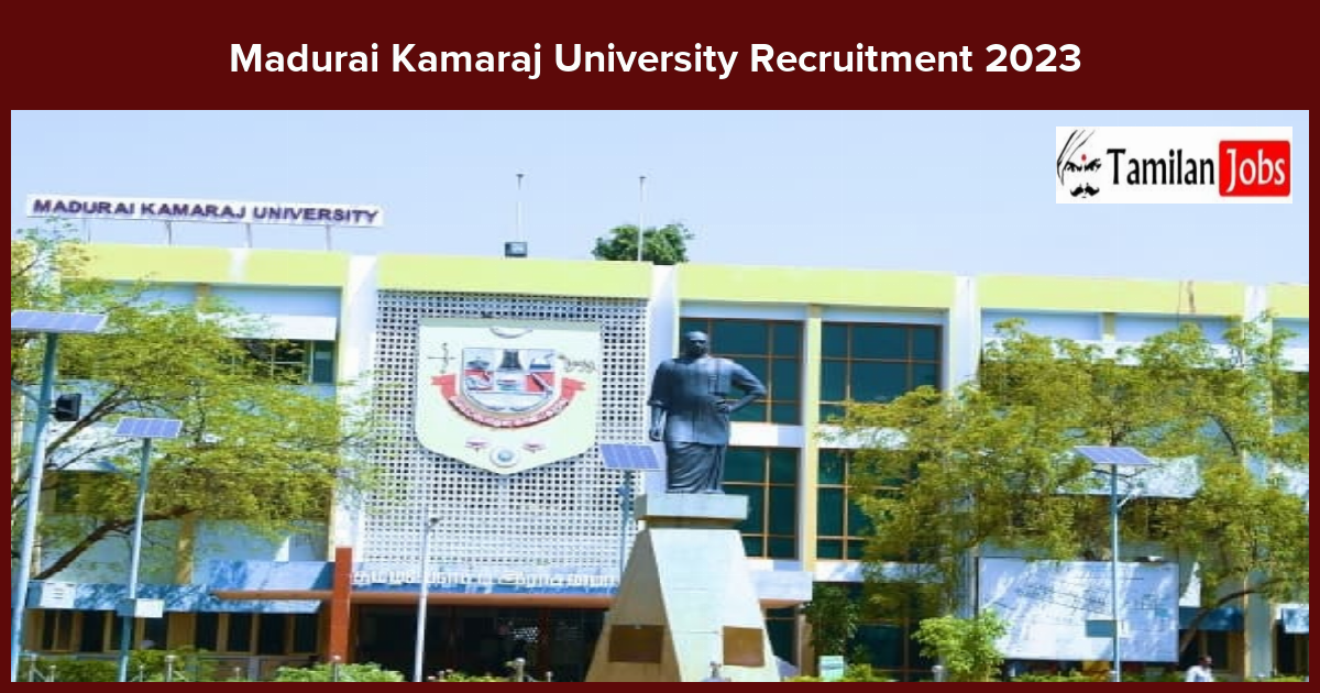 Madurai-Kamaraj-University-Recruitment-2023
