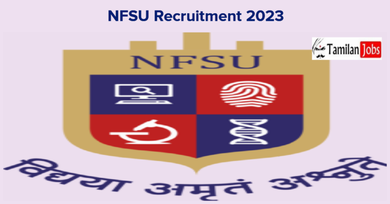NFSU Assistant Professor Recruitment 2023 Offline by Postal Apply Now!