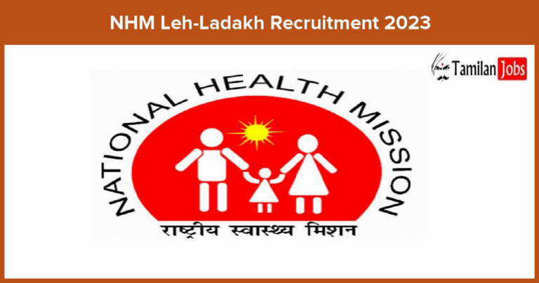 NHM-Leh-Ladakh-Recruitment-2023
