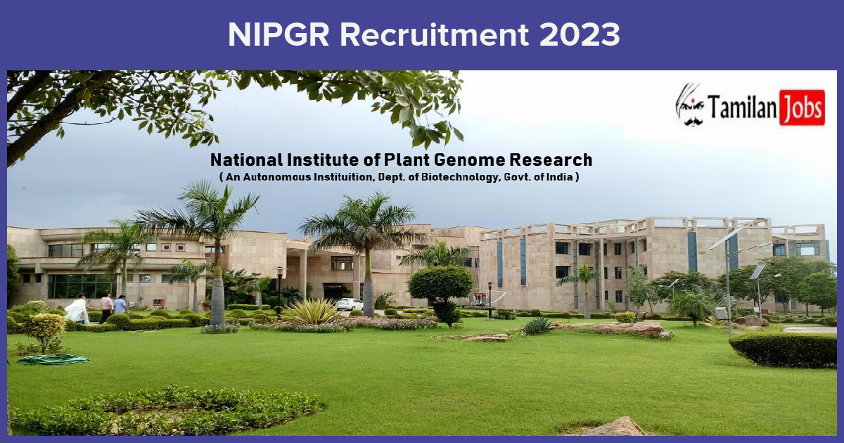 NIPGR-Recruitment-2023